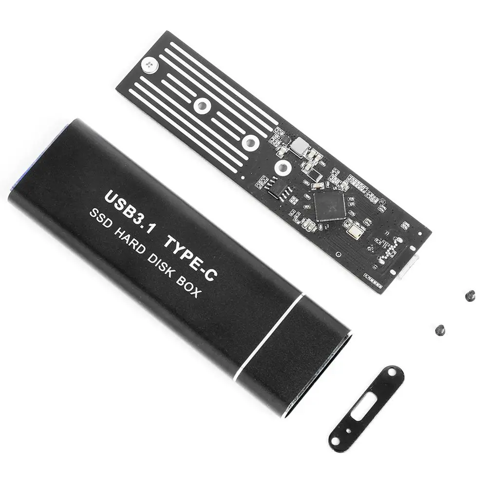 Переходник NVME/NGFF для внешнего жесткого диска M.2 на USB C Type 10 Гбит/с|Корпус диска| |