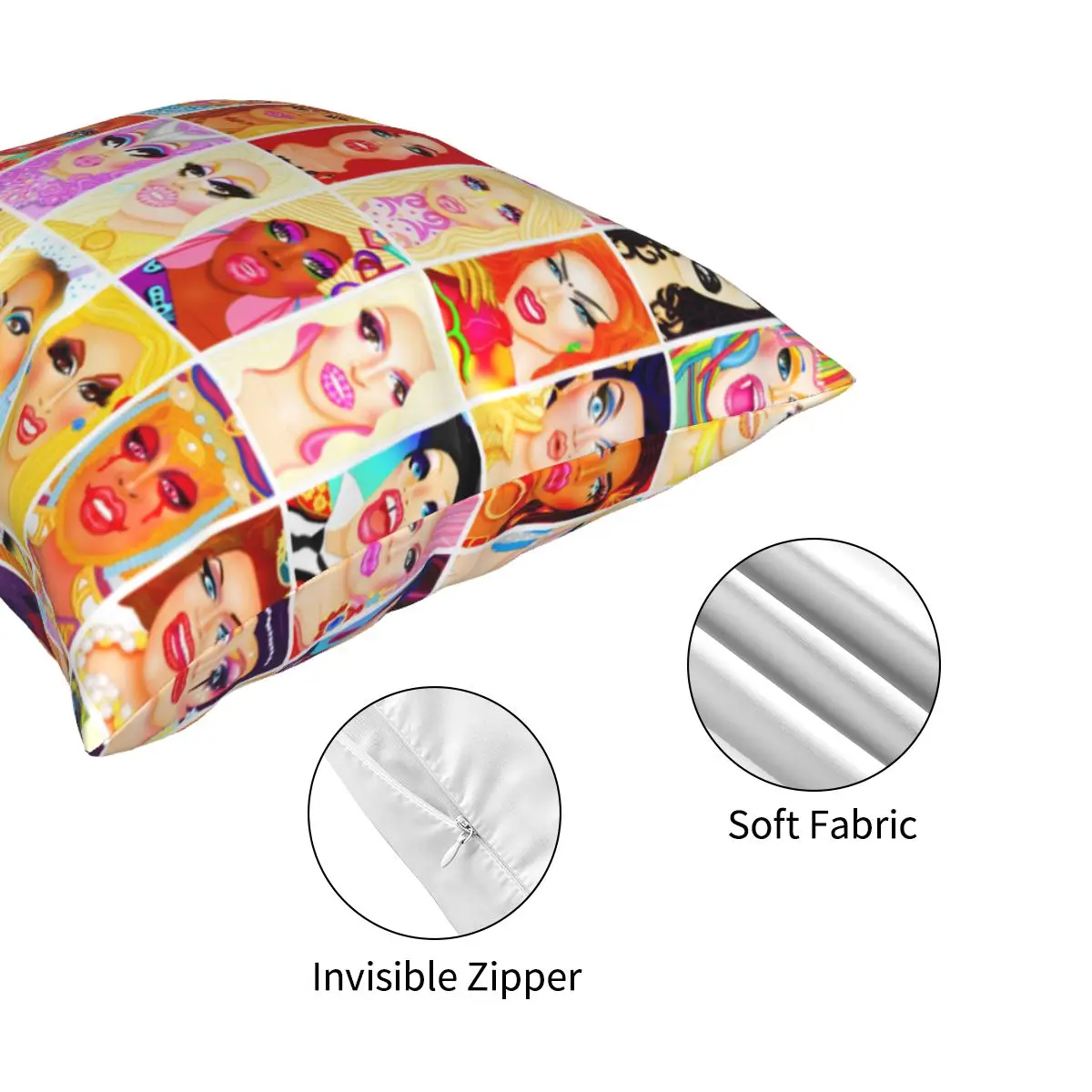 Чехол Drag Queen королевская подушка чехол s диванная руполь рейд гонка RPDR для подушки