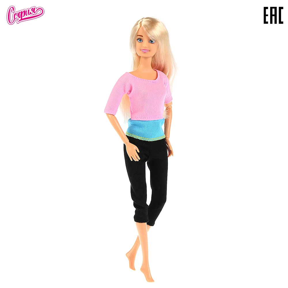 Кукла 29см София занятия йогой руки и ноги шарнирные (сгибаются) 284082|Куклы| |