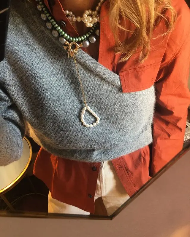Vrouwen Чокеры kettingen колье Boho lariat nl perles bleues et pendentif corail красный коралл вешалка kettingen gelaagd