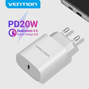vention pd charger 20w usb type c fast charger for iphone 13 12 x 8 macbook phone qc3 0 usb c quick charge 4 0 3 0 qc pd charger free global shipping