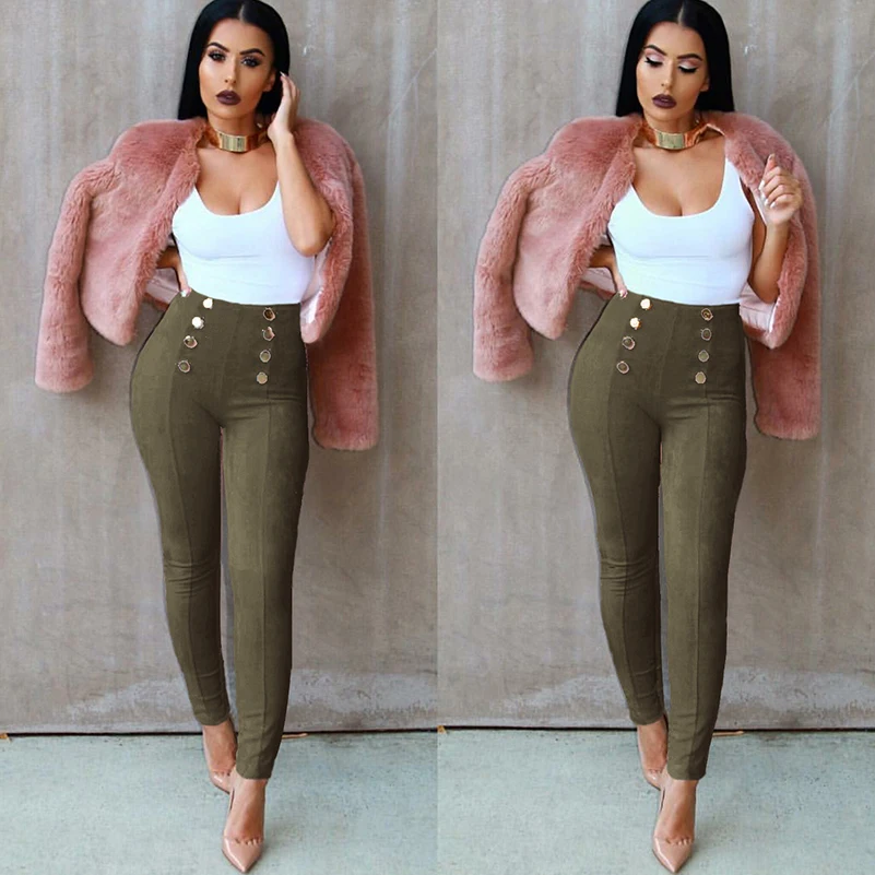 Комбинезон с высокой эластичной талией однотонные летние брюки 2020 длинные