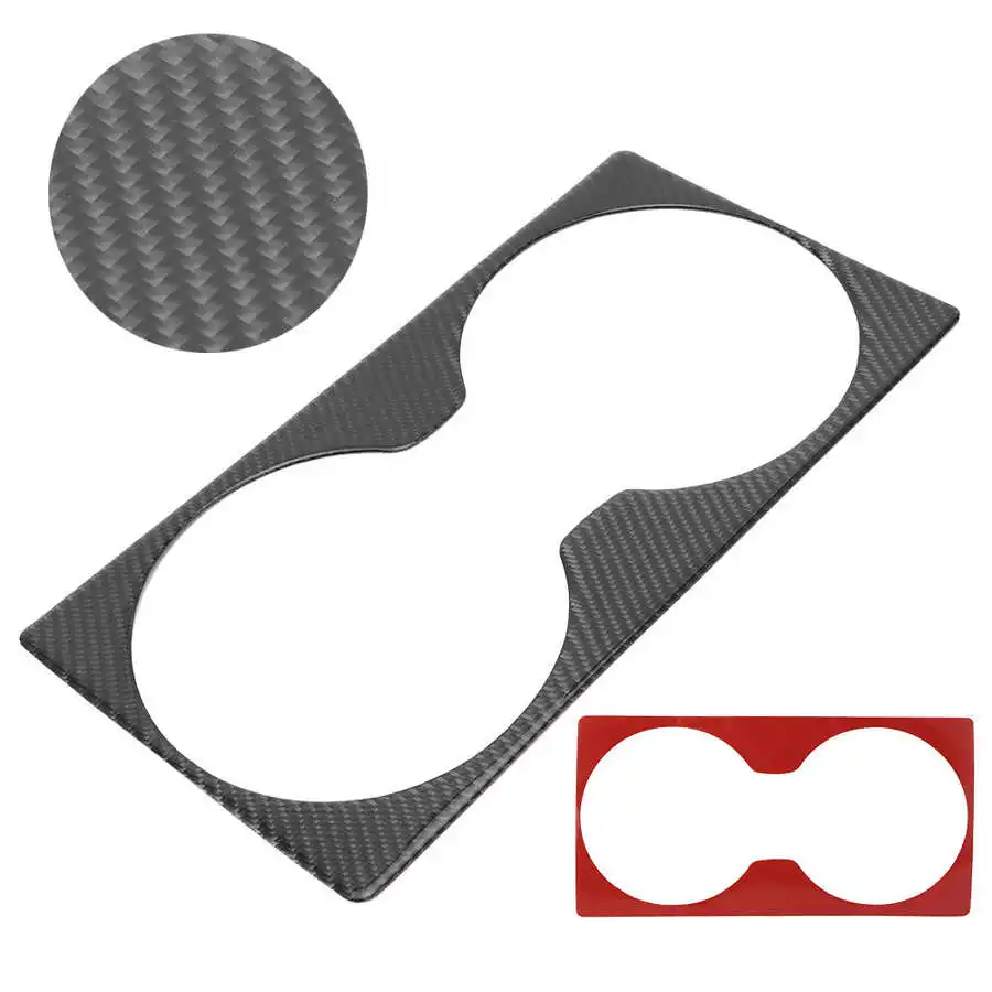 

Interior Trim for Carbon Fiber Speaker Trim Rear Loudspeaker Cover Horn Sticker Fit for GTR R35 08&#8209 16
