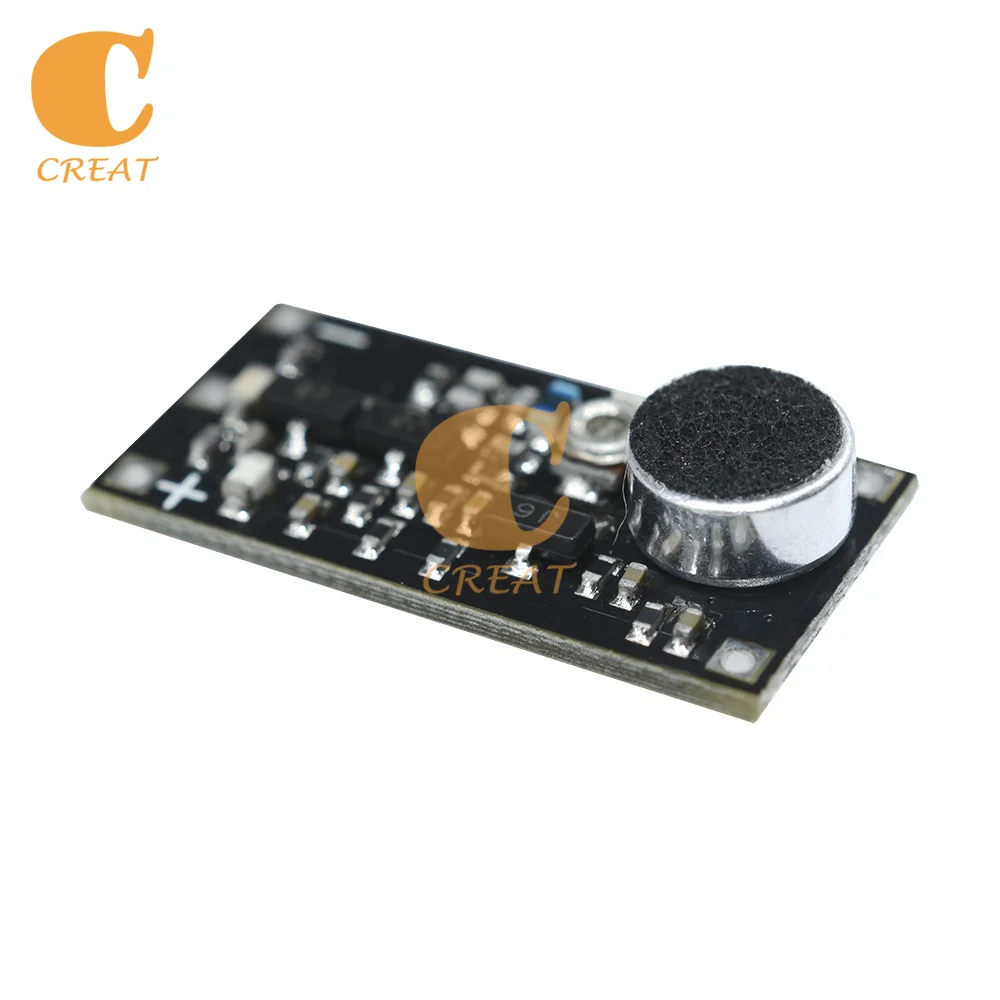 DC 2V 9V Mini FM Transmitter Wireless Microphone Surveillance Frequency Board Module Adjustable Capacitor 88-115MHz For Arduino |