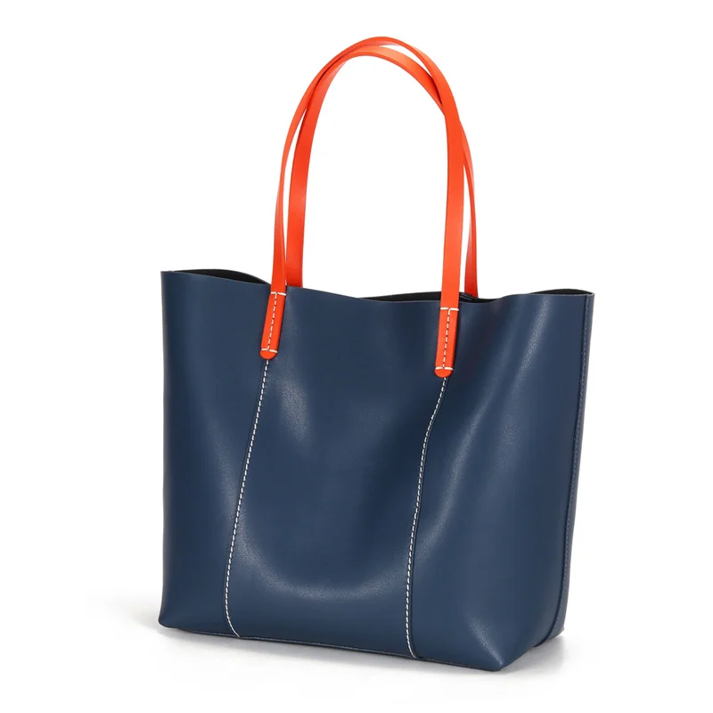 

Роскошные сумки-тоуты из натуральной кожи, женские сумки на плечо, Вместительная женская портативная Повседневная рабочая сумка, дизайнерс...