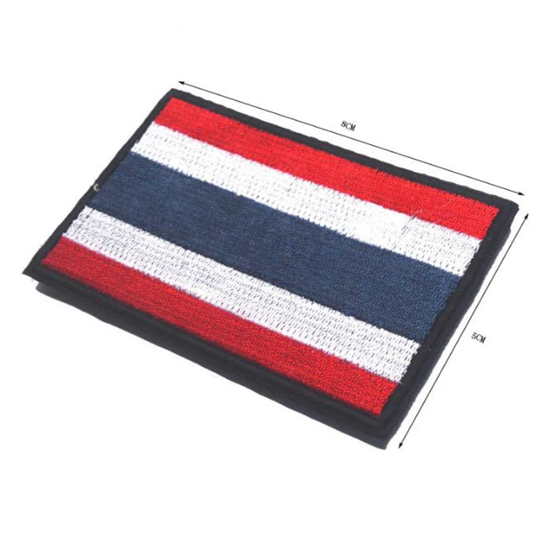 Нашивка в полоску с вышивкой национальном стиле Тактическая Военная армейская