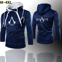2021 new fashion mens double zipper hoodie sweatshirt assassin hoodie