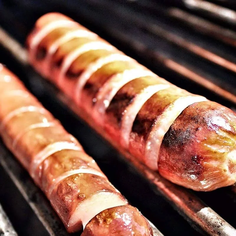 2 шт./компл. резки хот-дог колбасы инструмент Пластик ручной нарядное слайсер для