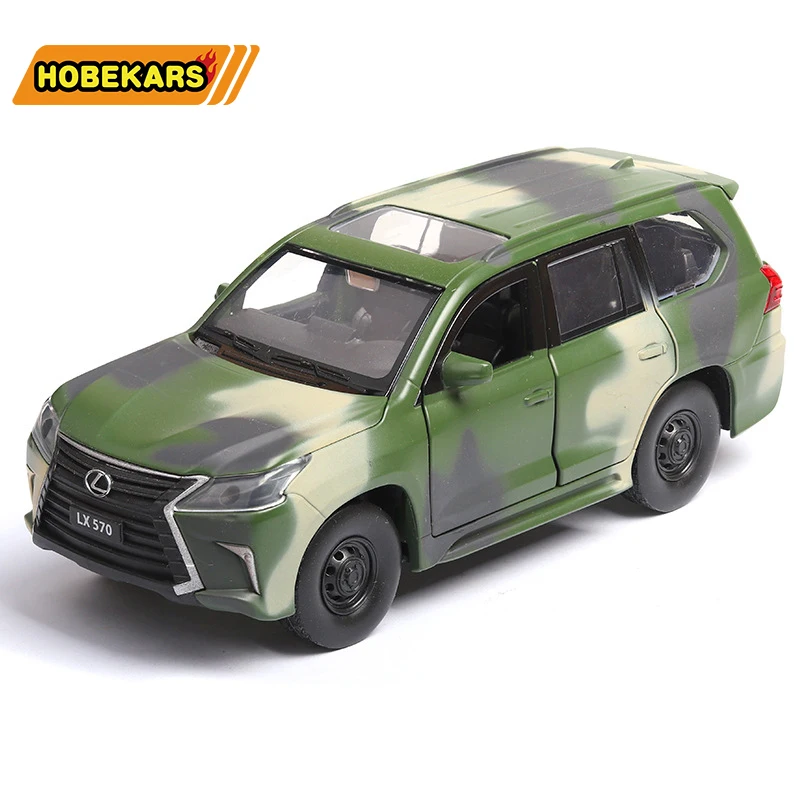 Модель литая автомобиля SUV в масштабе 1:32 внедорожная грунтовая версия LX570