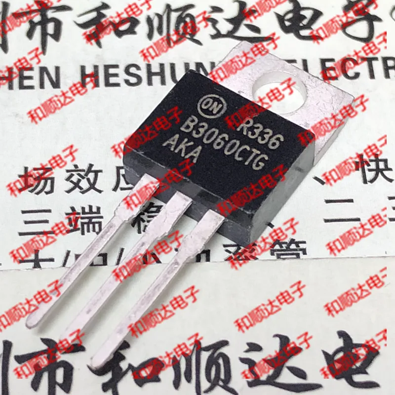 10pcs / lot B3060CTG MBR3060CT new stock TO-220 60V 30A quantity |