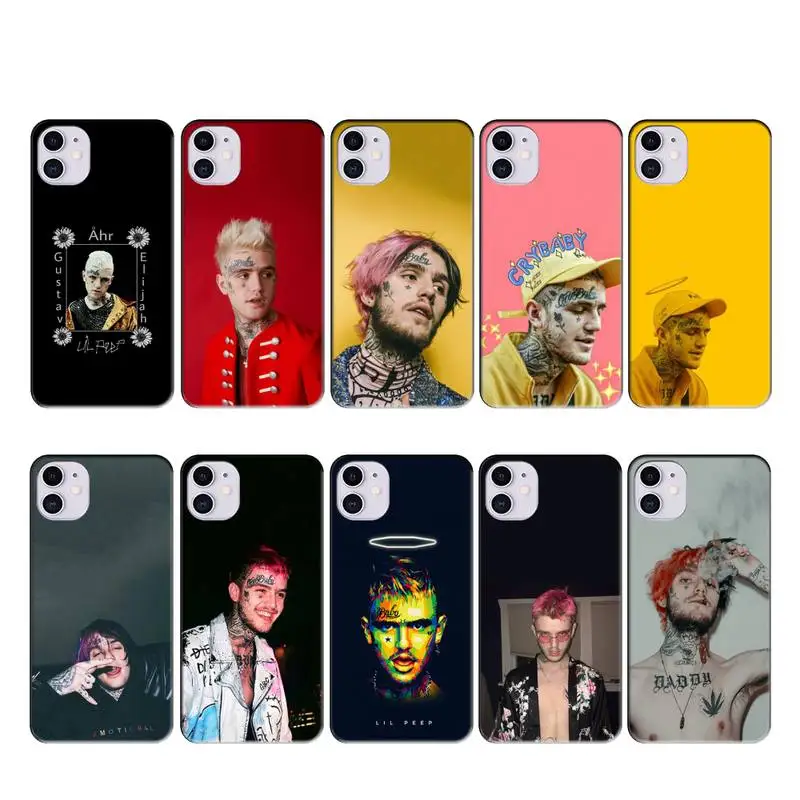 Lil Peep Rapper чехол чехлы для iphone 11 PRO MAX X XS XR 6S 7 8 PLUS SE 2020 Чехлы Обложка|Чехлы-накладки| |
