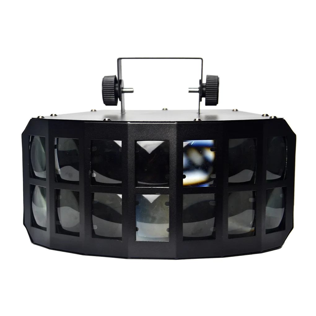 Home DJ Party Show Stage Effect Lighting LED Disco Projector Dot Lights Professional Beam Moving Ray Light DMX 20W Double RGBW|party disco|stage