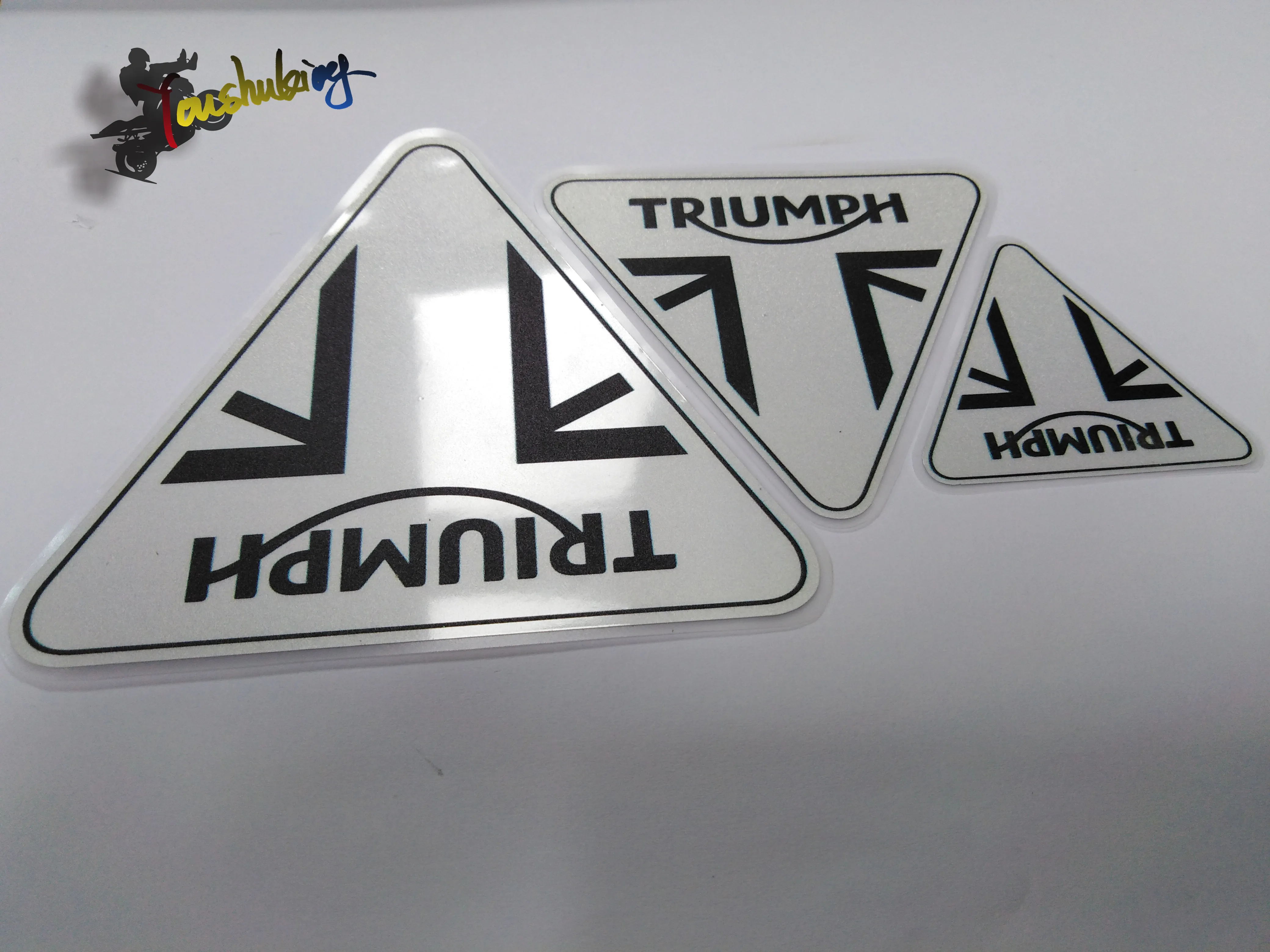 Гоночный шлем 3 м Бесплатная доставка светоотражающий знак победы Наклейка