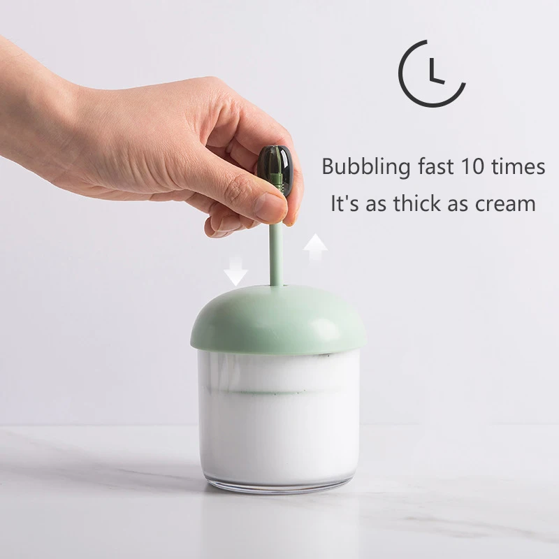 Новый пенопласт для очищения лица чашка мытья тела пузырьковый чайник