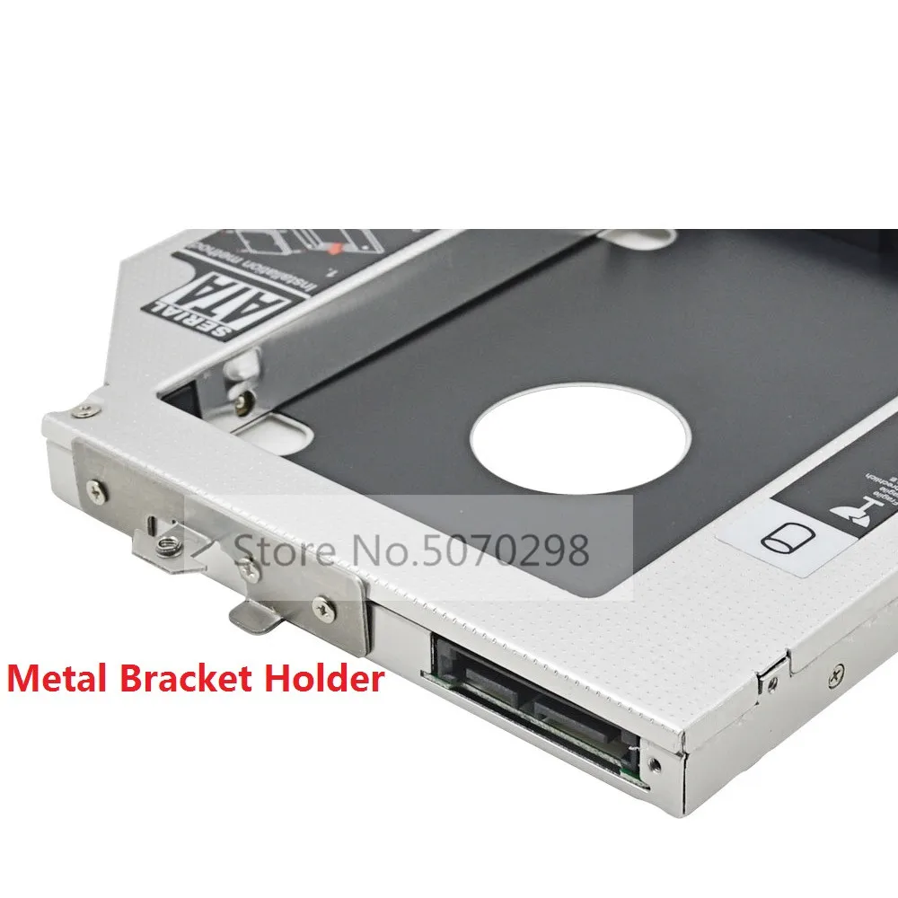 С передней крышкой и рамкой 2-й SATA 3 0 2 5 дюйма жесткий диск HDD оптический каркас