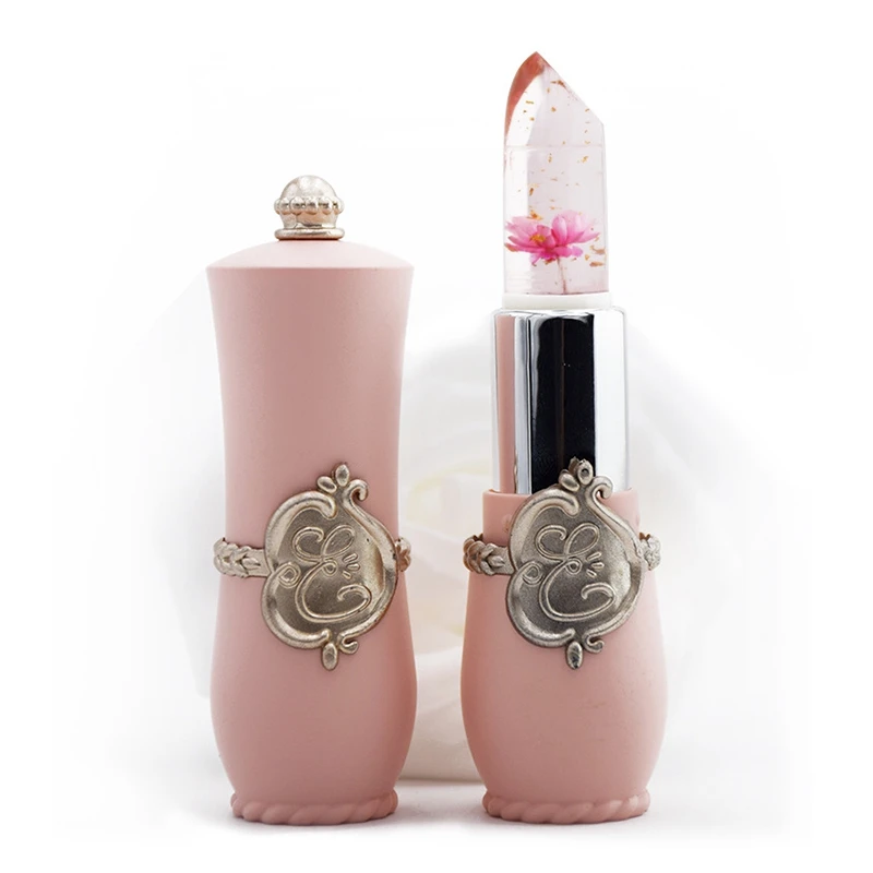 

Beauty Bright Flower Crystal Jelly Lipstick Magic Temperature Change Color Lip Balm Makeup