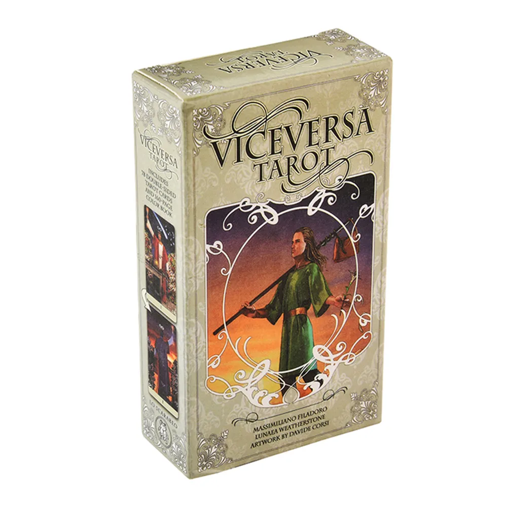 

Divination Vice Versa Tarot Kit Tarot Cards Powwow Boardgame Magical Oracle