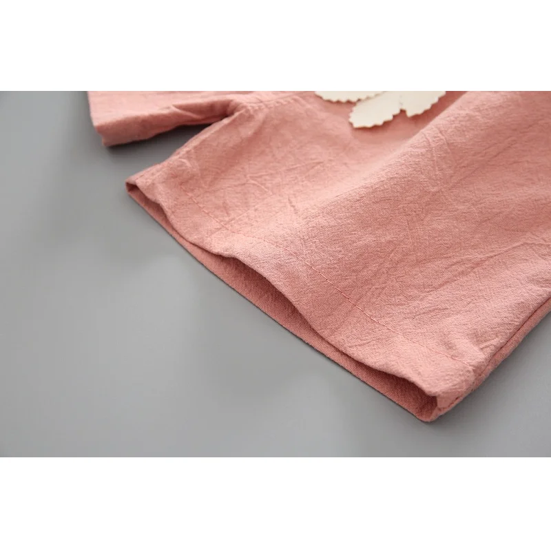 Топы с принтом арбуза и букв для маленьких девочек комплекты одежды шортами