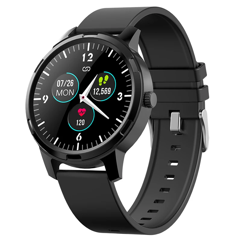 Водонепроницаемые спортивные Смарт часы с пульсометром и напоминанием о звонках