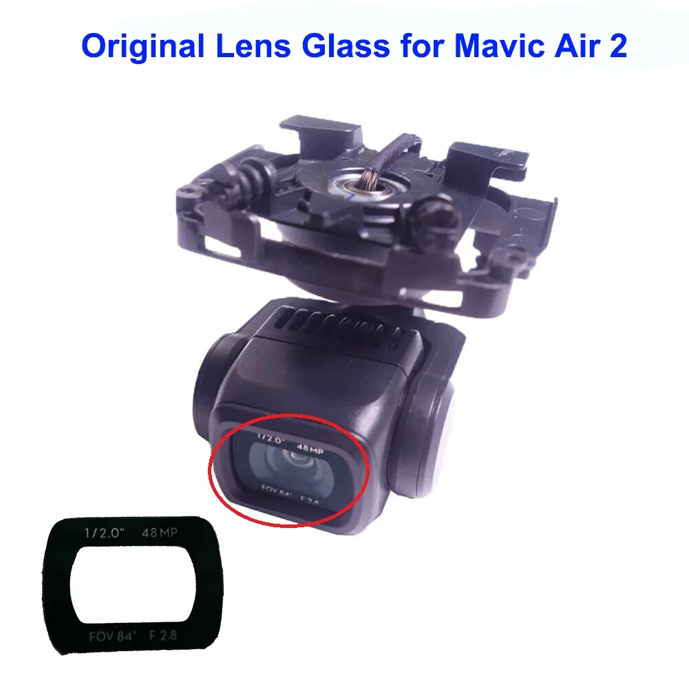 Оригинальный DJI Mavic Air 2 Gimbal Camera Lens Glass запасные части для замены|Наборы аксессуаров