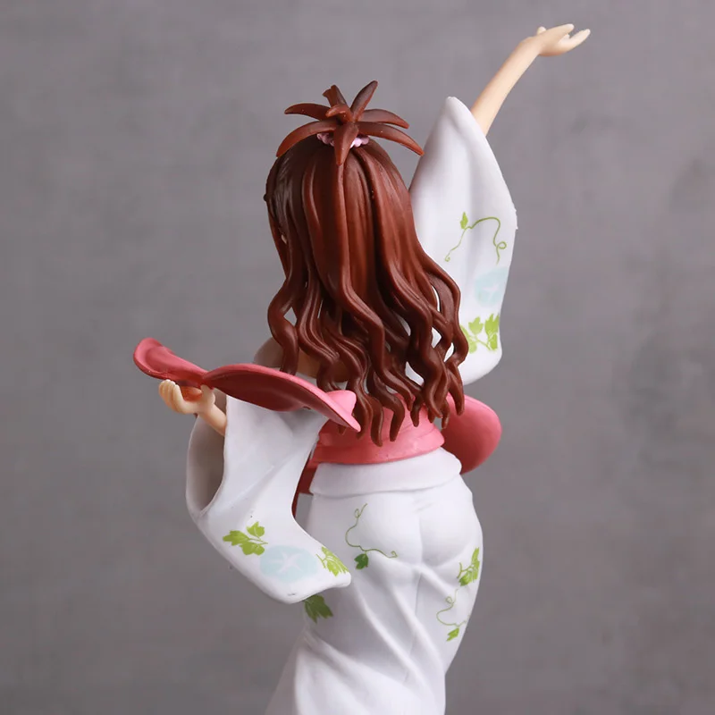 

Anime Figure To Love Mikan Yuki Yukata 21CM PVC Sexy Girls Action Figure Decoration Home Statue Anime Figure Model Toy For Gift