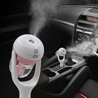 Автомобильный увлажнитель воздуха, освежитель воздуха, 50 мл, диффузор эфирного масла, ароматерапия, постоянный ток 12 В, портативный автоматический распылитель тумана, 4 цвета