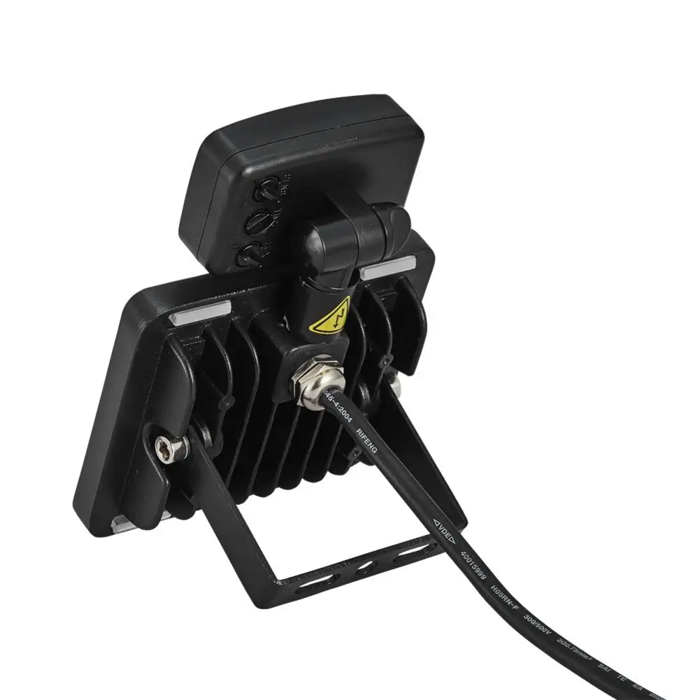 

10W 6th Generation Floodlights Warm White With Induction 110V For Outdoor Garden Waterproof Flood Street Light