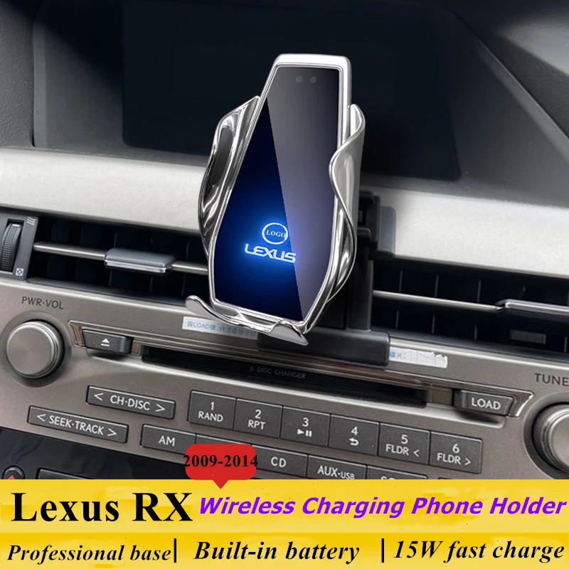 Автомобильный держатель для телефона Lexus RX 2009-2014 беспроводное - Цена: 2434.87