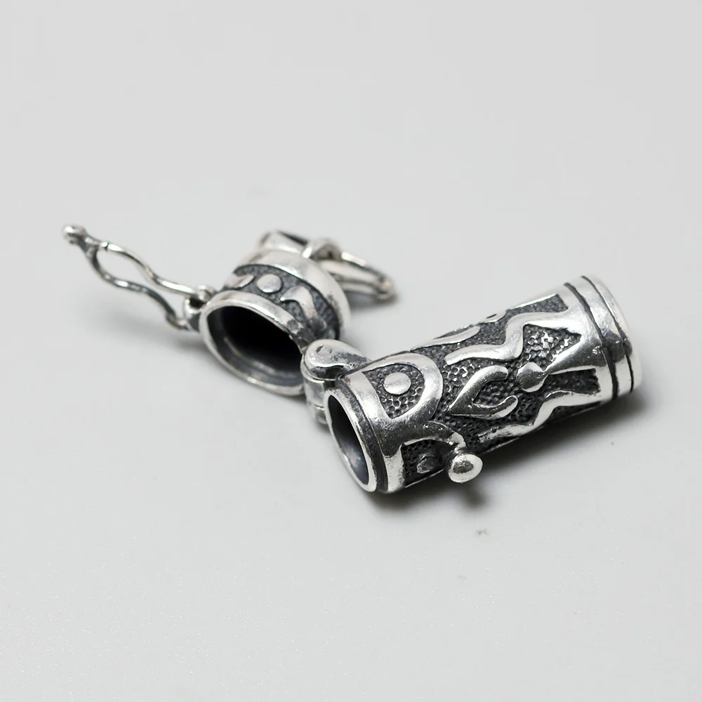 Подлинная Подвеска из стерлингового серебра 925 пробы опалубка Shurangama мантра