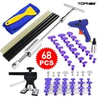 Набор для удаления вмятин, набор для удаления вмятин, раздвижной молоток, клеевая палочка, обратный молоток, клейкая этикетка, повреждение автомобиля от града