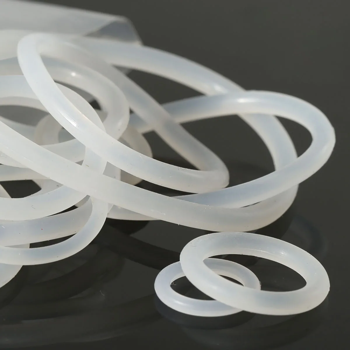 Белое Силиконовое кольцо VMQ прокладка CS 4 мм внешний диаметр 15 ~ 75 силиконовые