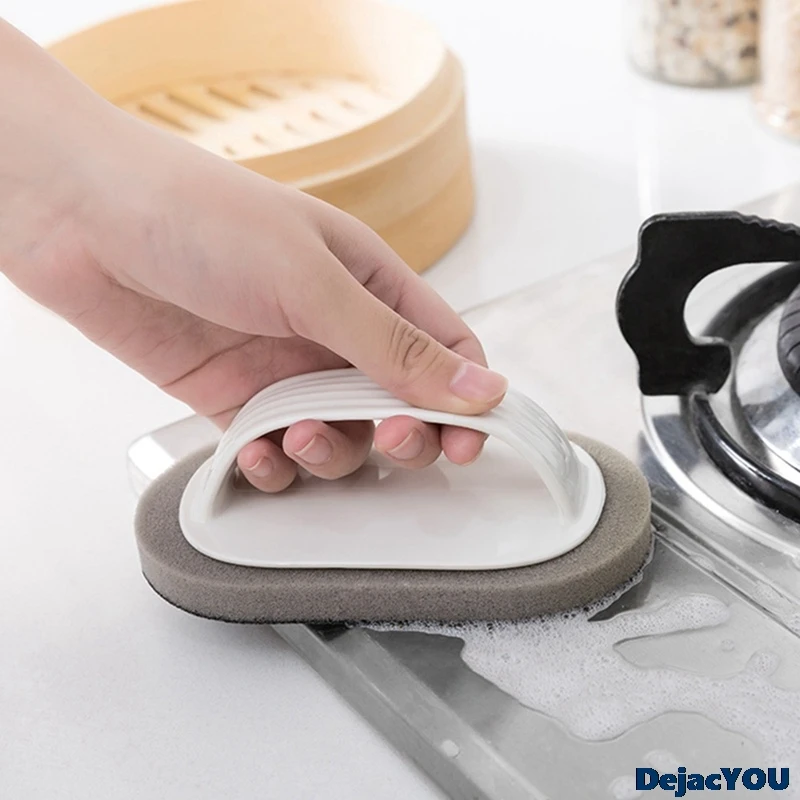 Самостоятельно разработанные в полоску ручка Эмери чистящий диск губка для