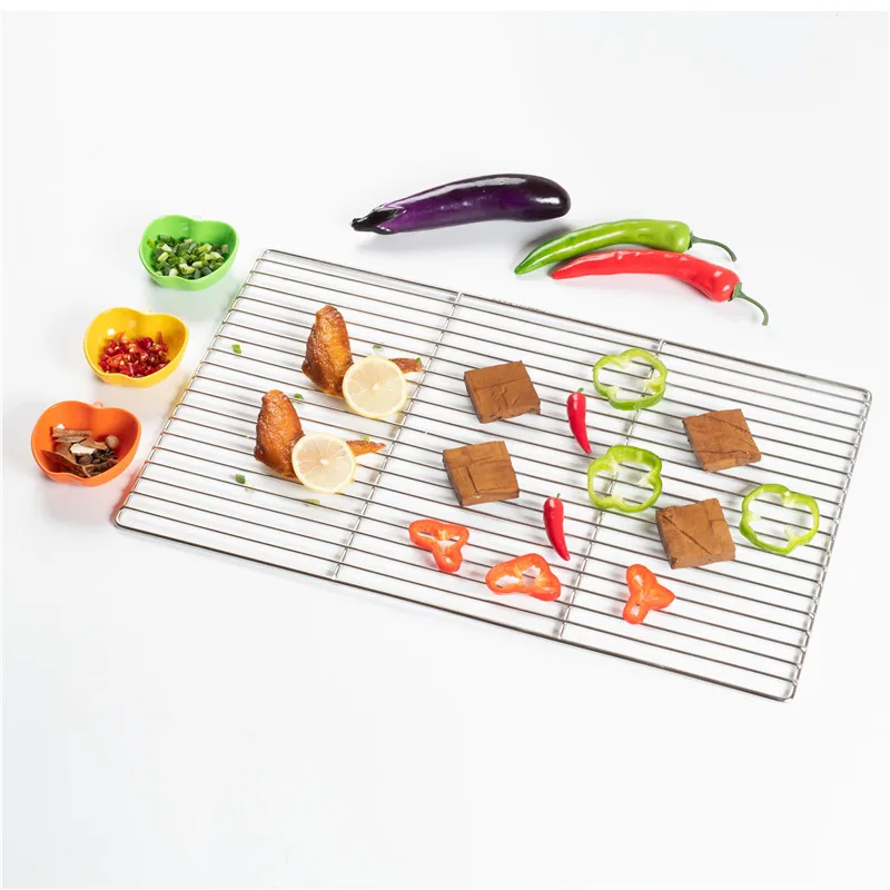 304 Нержавеющая сталь сетка для барбекю фруктов и овощей стока корицы роллы с