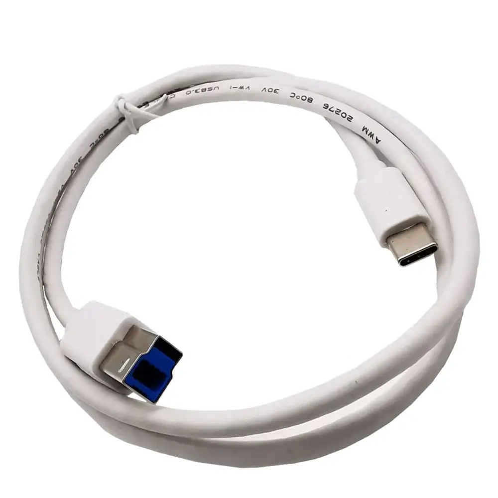 Кабель концентратор для принтера USB3.1 Type C на USB 3 0 BM B папа c совместимый с Canon