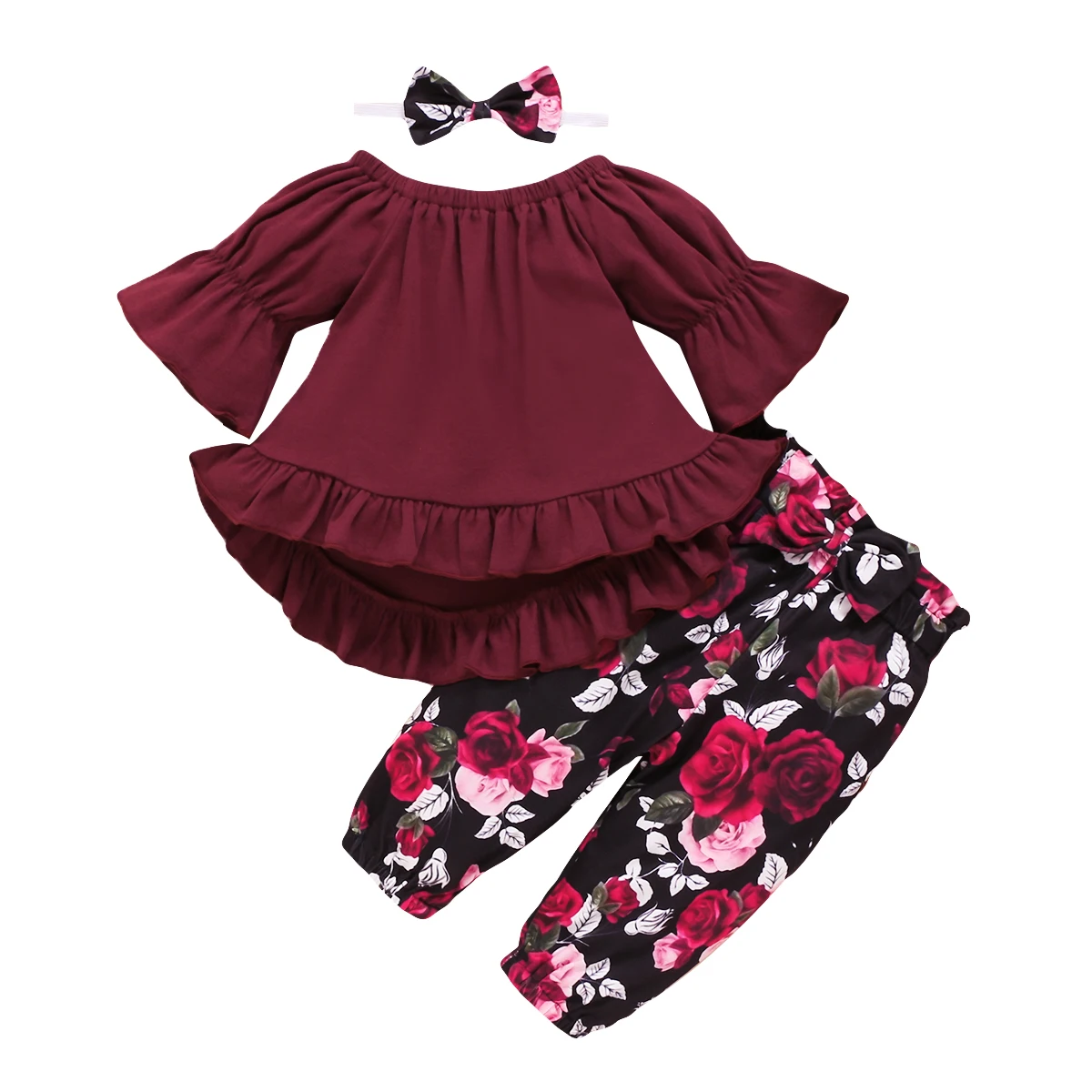 

Baby Girl Set Newborn Baby Costume Girl 2 years Clothing for Babies Autumn Floral Baby Girl Clothes for New Born 0 to 3