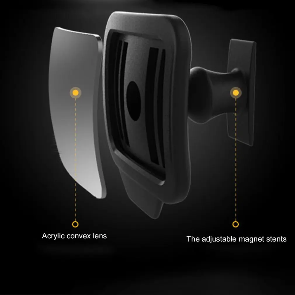 1 pc Adjustable 270 Degree Wide-angle Lens Design Car Rear Seat Rearview Mirror Backseat Blind Spot | Автомобили и мотоциклы