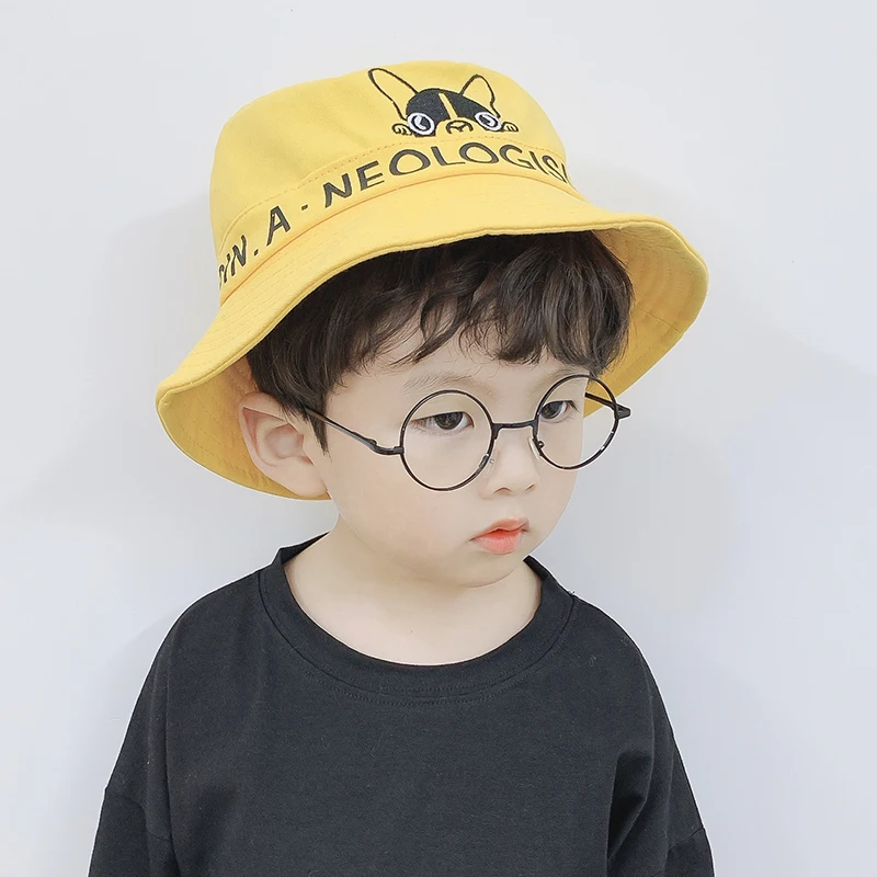 Детская летняя Панама для мальчиков и девочек Весенняя пляжная шляпа с УФ