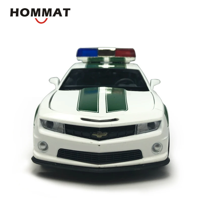 HOMMAT 1:32 весы Шевроле Камаро Дубай полиция 999 сплав игрушки модели автомобилей