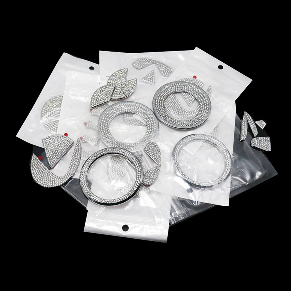 Автомобильный Стайлинг 3D Автомобильная эмблема рулевого колеса наклейка