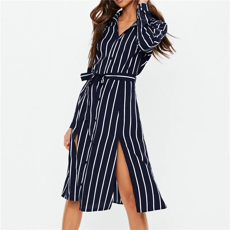 Женская шифоновая рубашка в полоску GLAUKE элегантное офисное платье для работы