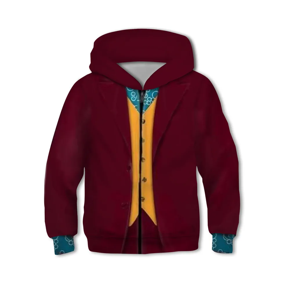 It: Chapter 2 Pennywise толстовки с капюшонами изображением клоунов косплей костюмы