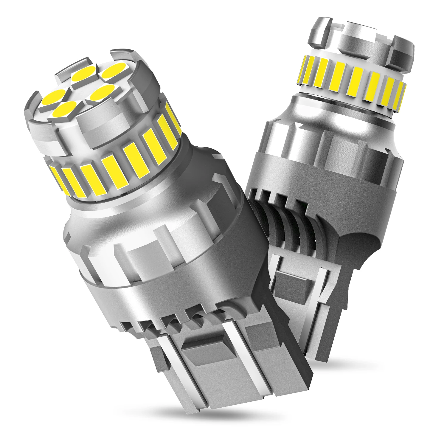 

OXILAM 2 шт. W21W 7443 7440 W21/5W светодиодный светильник Canbus 6500K белый анти-гипервспышка автомобильный Автомобильный светильник лампа торможения задние лампы 12В