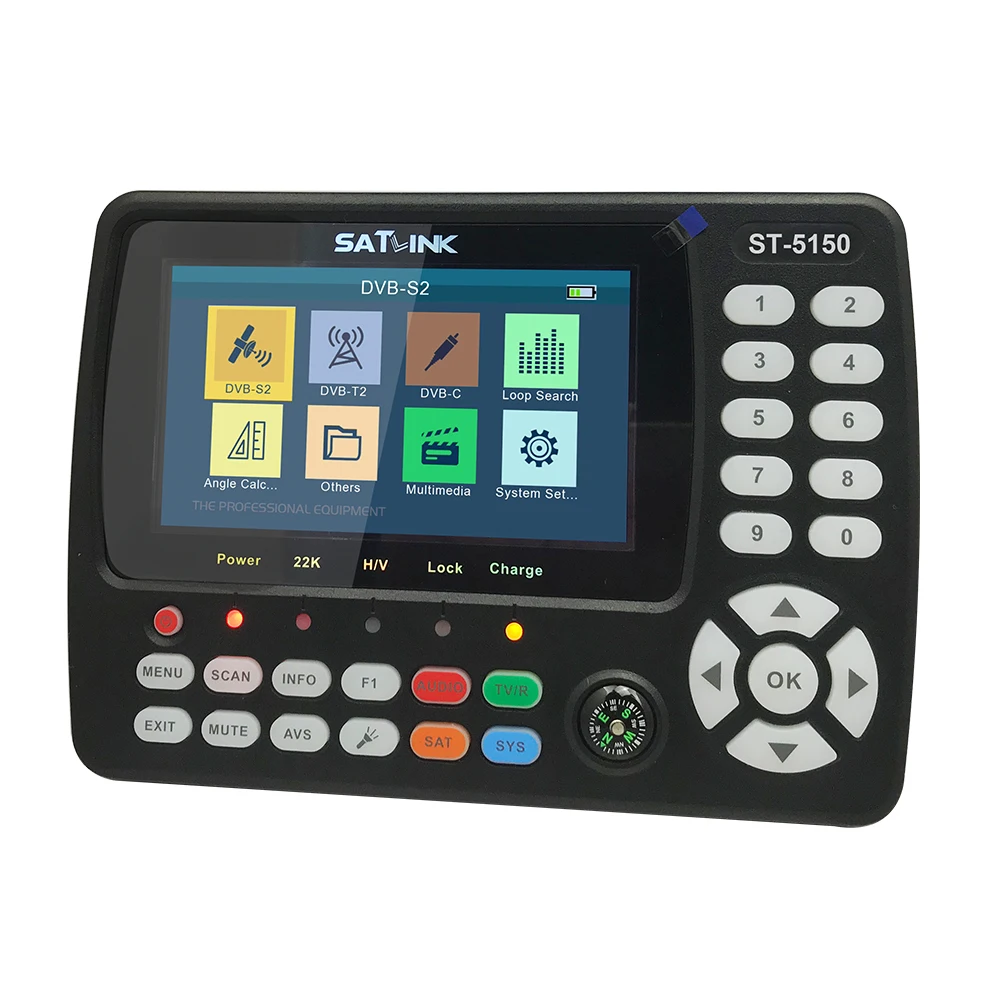 Оригинальный Диагональ 4 3 дюйма экрана Поддержка QPSK 8PSK 16APSK | Электроника