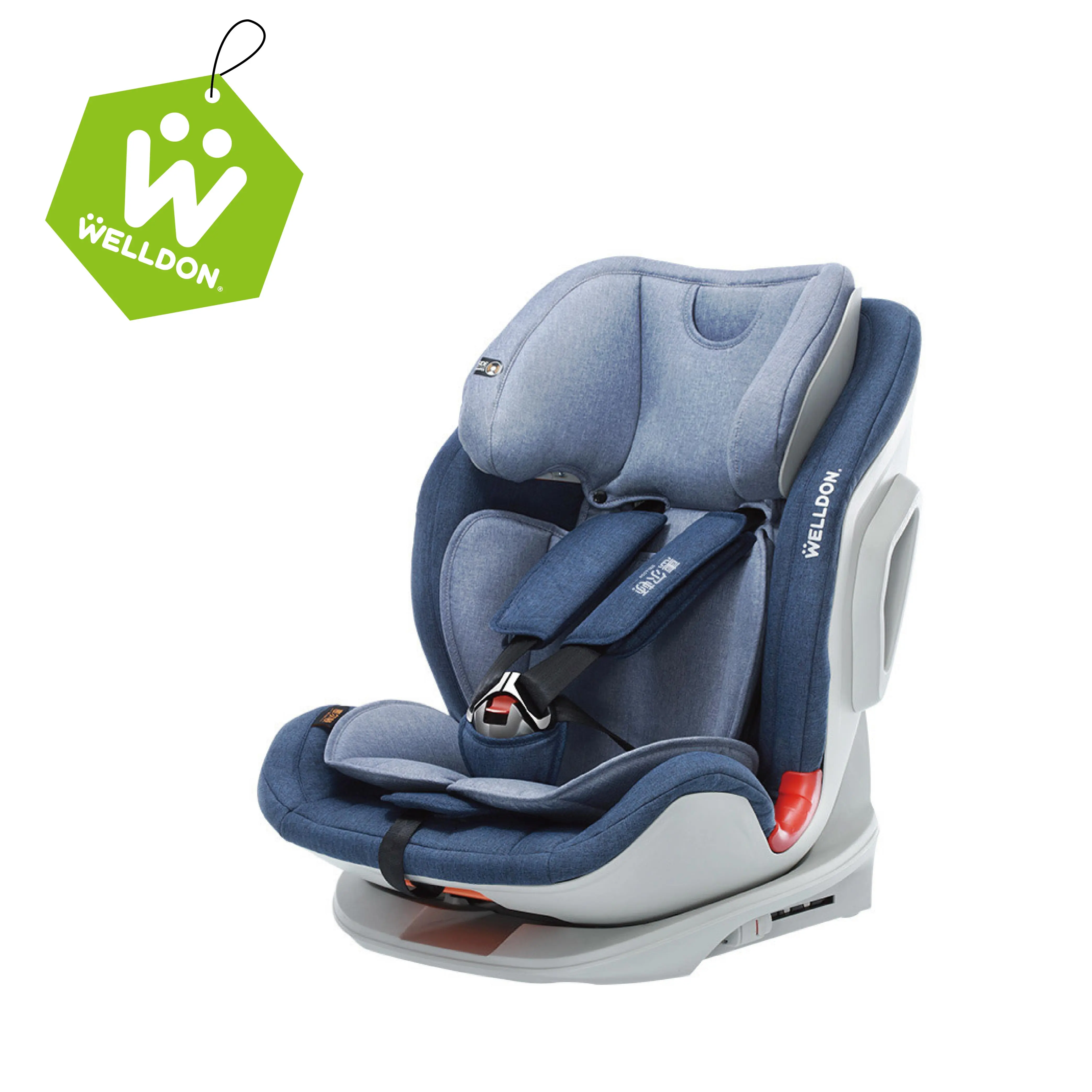 

Welldon Hot Sale Baby Car Seats with ISO Fix and Top Tether