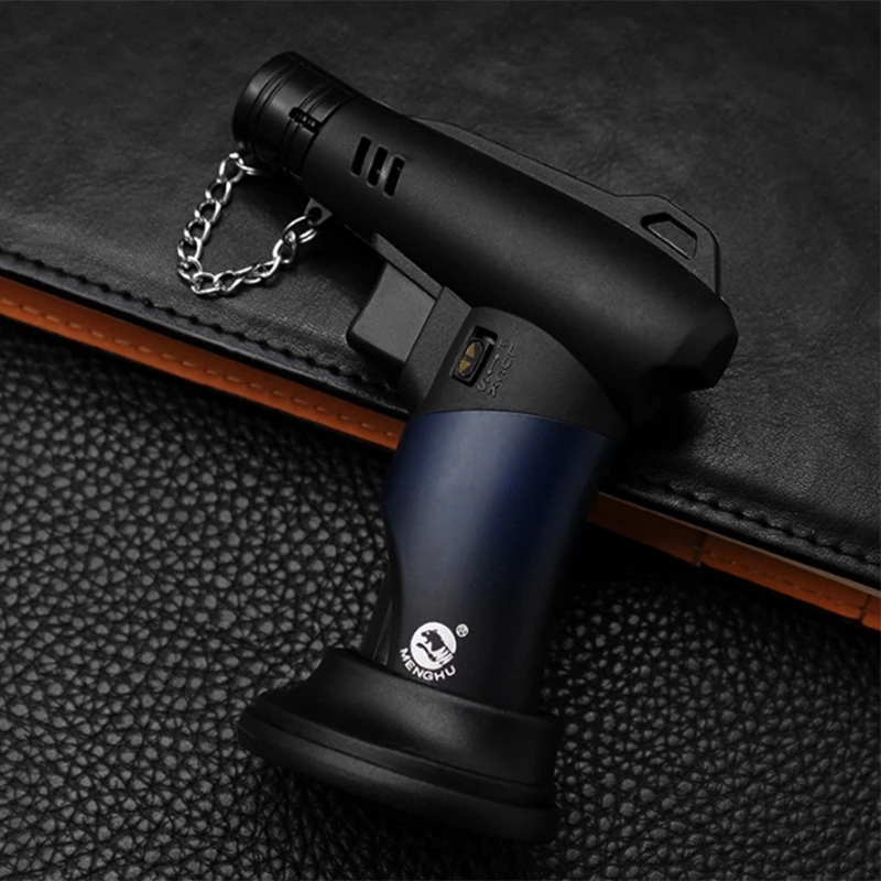 Spray Gun Butane Torch Turbo Lighters Gas Lighter Metal Cigar Cigarettes Accessories Smoking Gadgets for Men Gift | Дом и сад