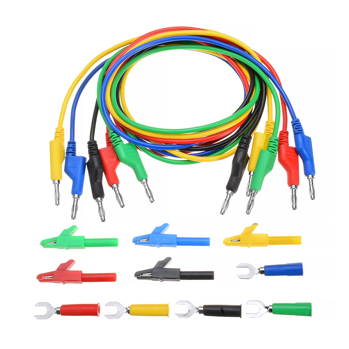 Автомобильный мультиметр испытательный комплект 4 мм Штабелируемый Банановый