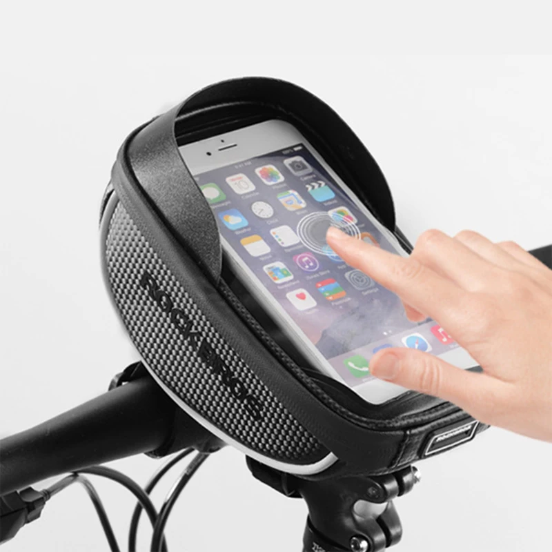 Непромокаемый держатель для велосипедной сумки с передней трубкой