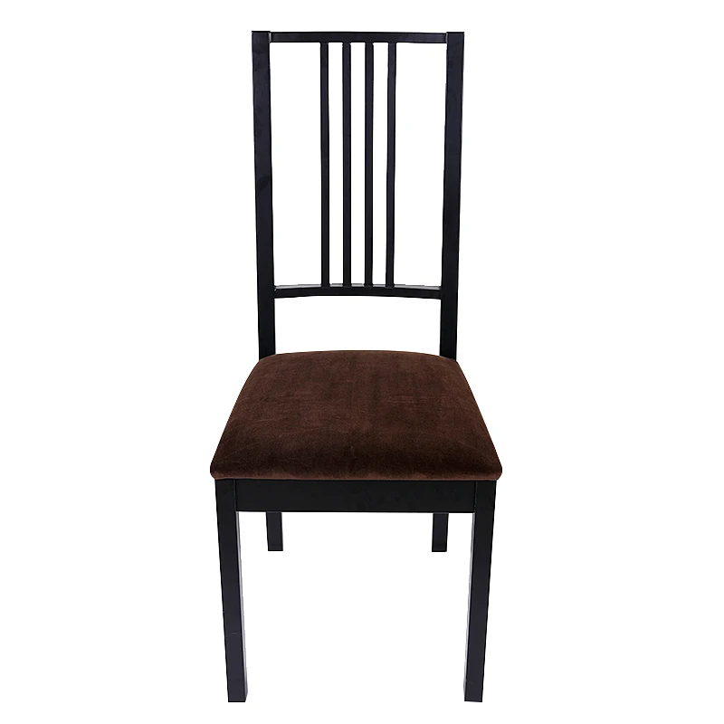 Однотонный эластичный Бархатный Чехол для офисного стула красный желтый синий