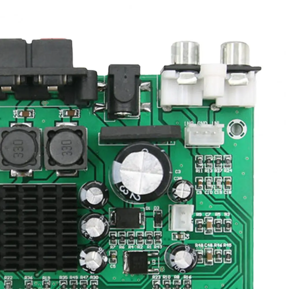 XH-M570 Мощность усилитель двухканальный стереовыход Прозрачная крышка PCB чистый