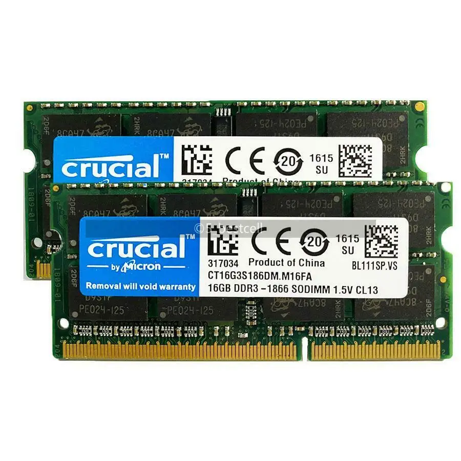 Фото Crucila 8 Гб 16 PC3L-12800 DDR3L 1 35 в PC3-12800 1600 МГц DDR3 5 1866 ноутбук sodimm ОЗУ для компьютера |